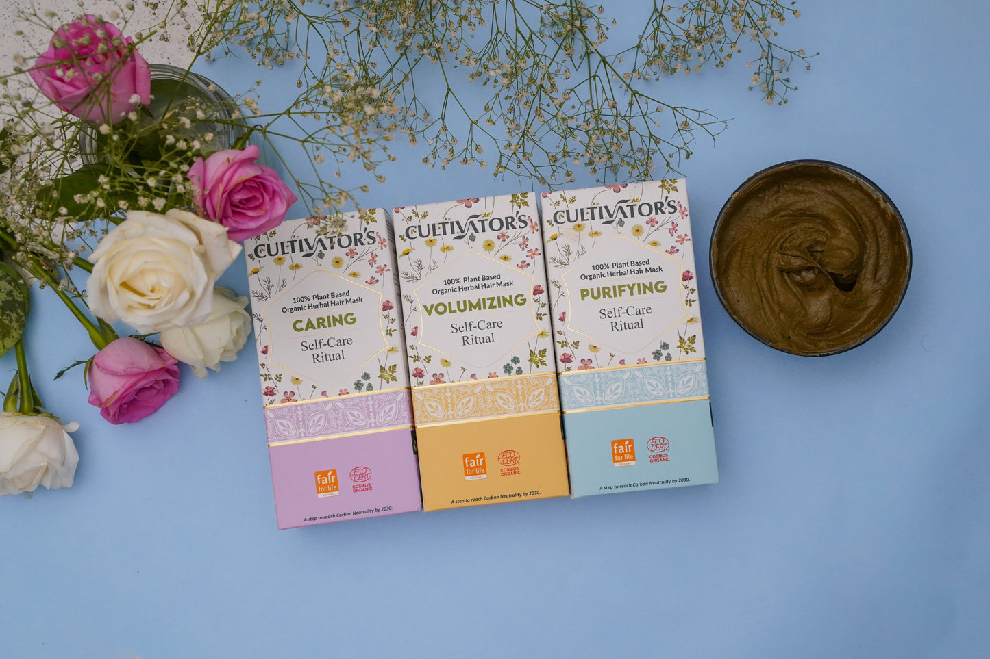 Organic Herbal Powder Hair Mask