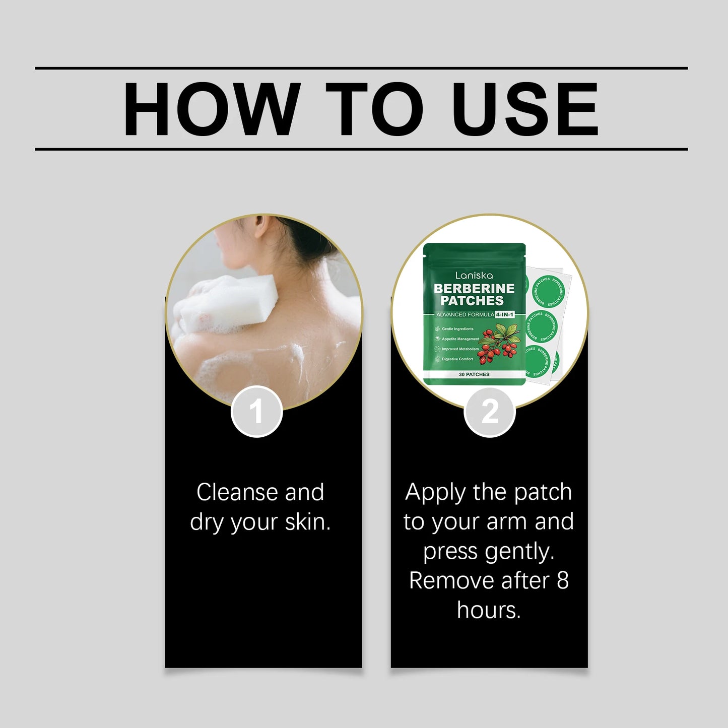 Natural Herbal Body Care Patch Skin Friendly and Breathable Fits the Skin Convenient Soothes and Nurtures the Skin