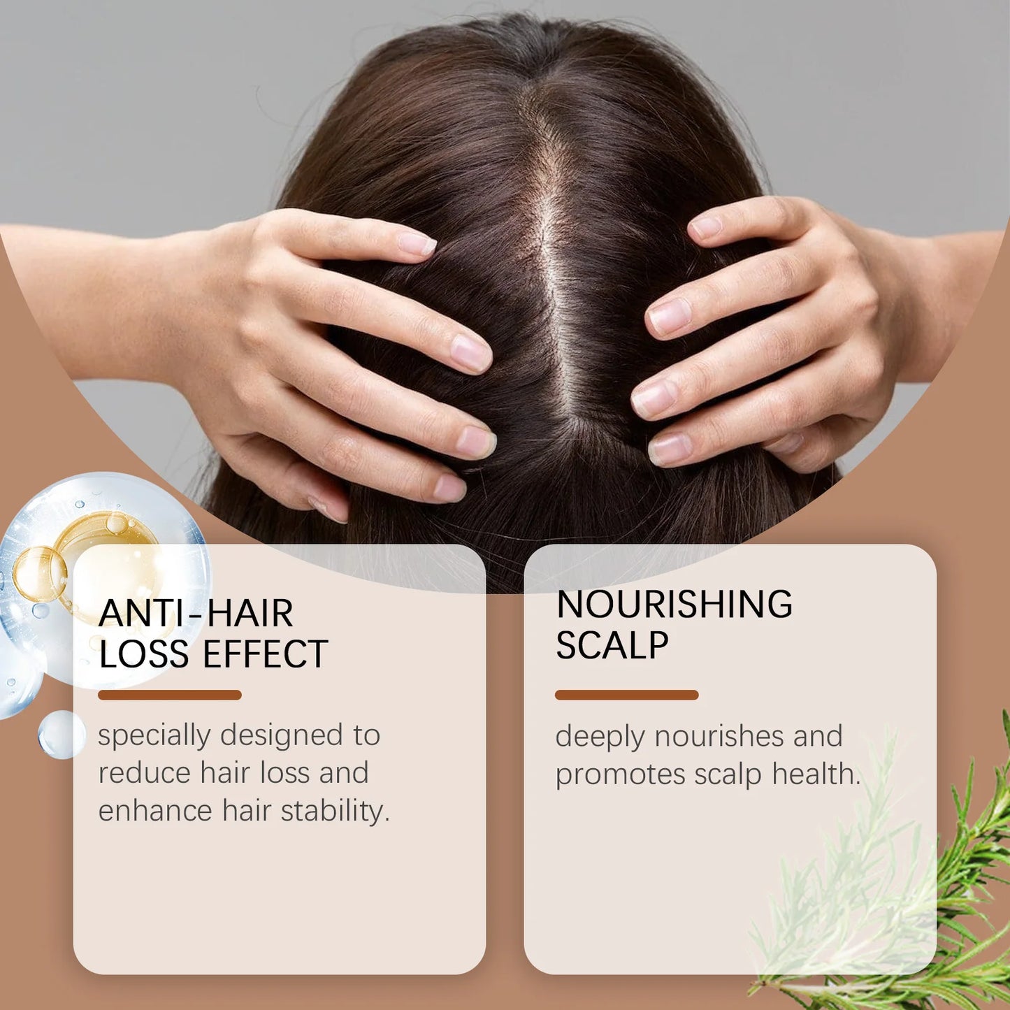 3in1 Batana Rosemary Shampoo Hair Growth Anti Loss Soothing Scalp Deep Cleansing Strengthen Hair Root Repair Nourishing Shampoo